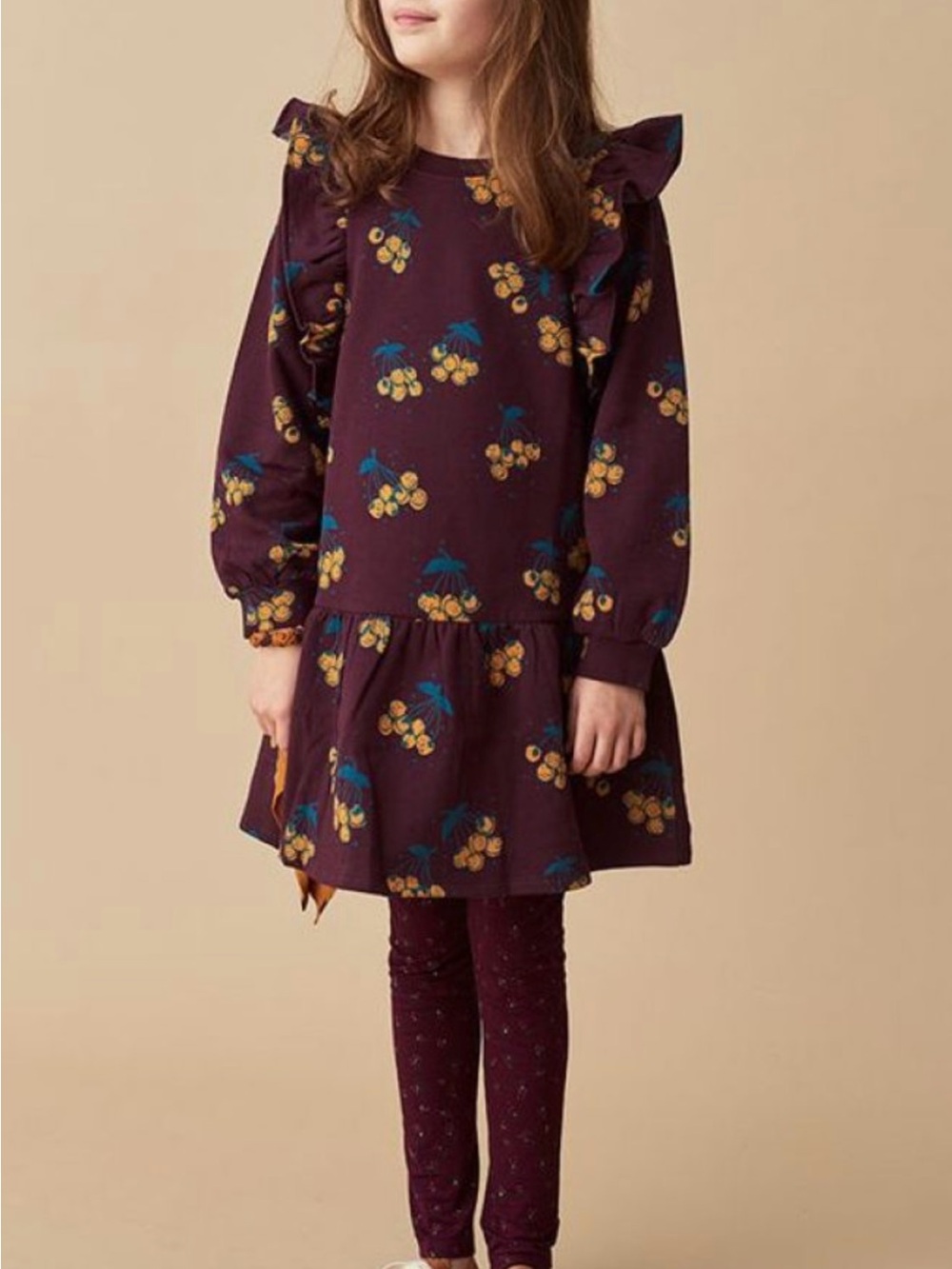 Soft Gallery Purple Esmeralda Dress in Berries 4T
